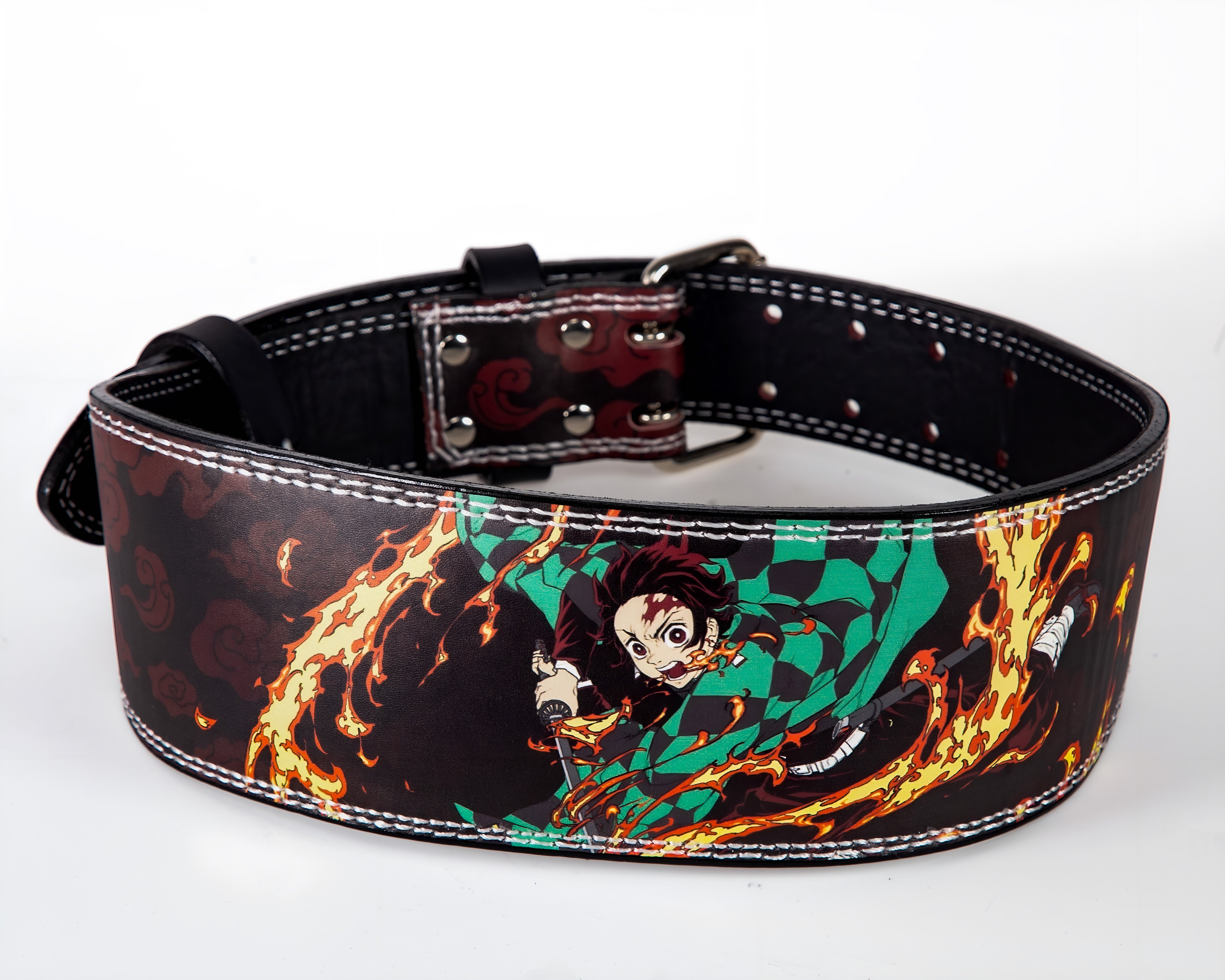  Anime Powerlifting Belt with Popular Demon-Inspired